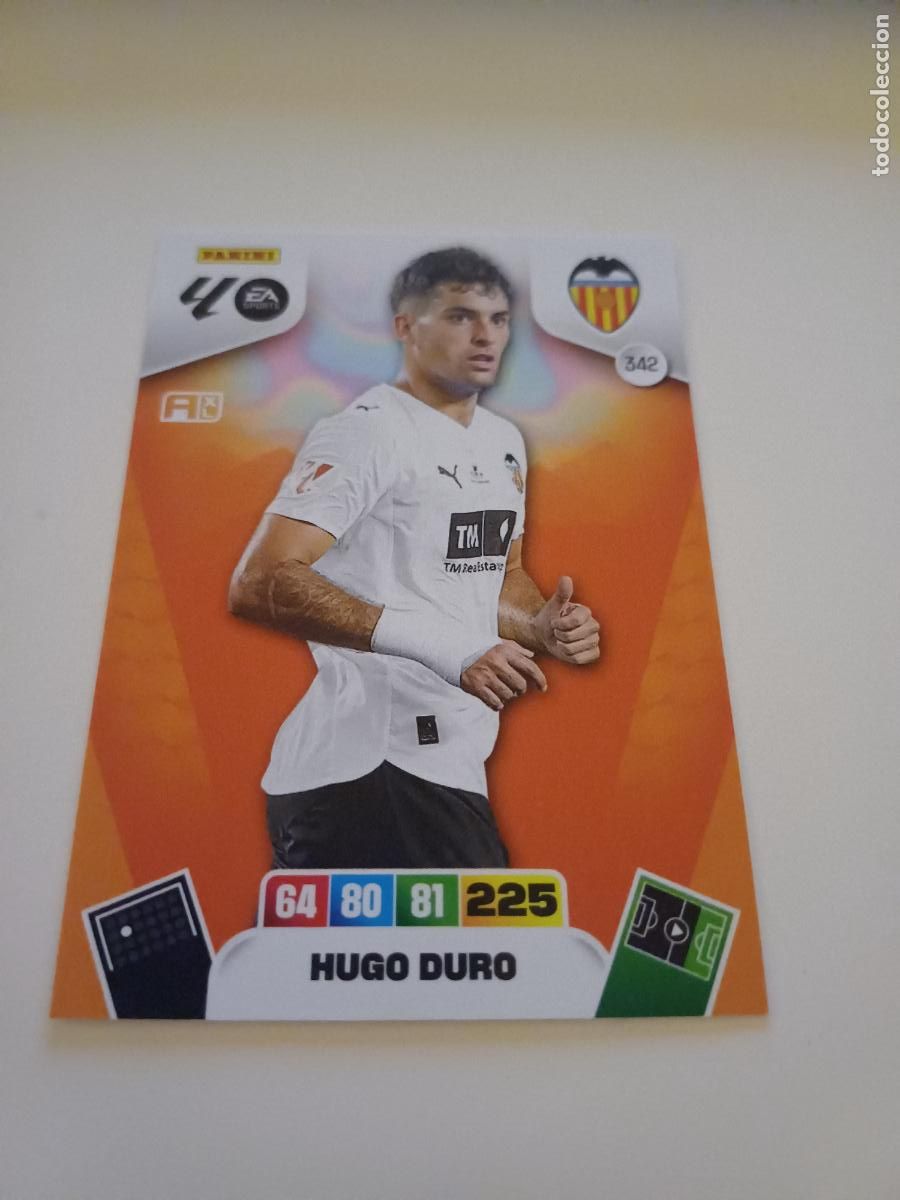 Figurine di Calcio: 342 - Hugo Duro - Valencia Cf