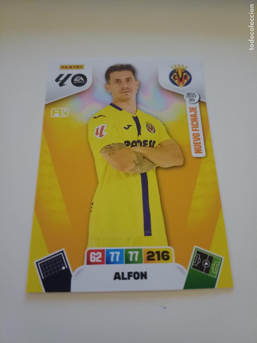 Cartes &agrave; collectionner de Football: 355Bis - Alfon (Villarreal) Nuevo Fichaje