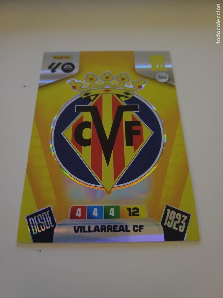 Cartes &agrave; collectionner de Football: 343 - Escudo - Villarreal Cf
