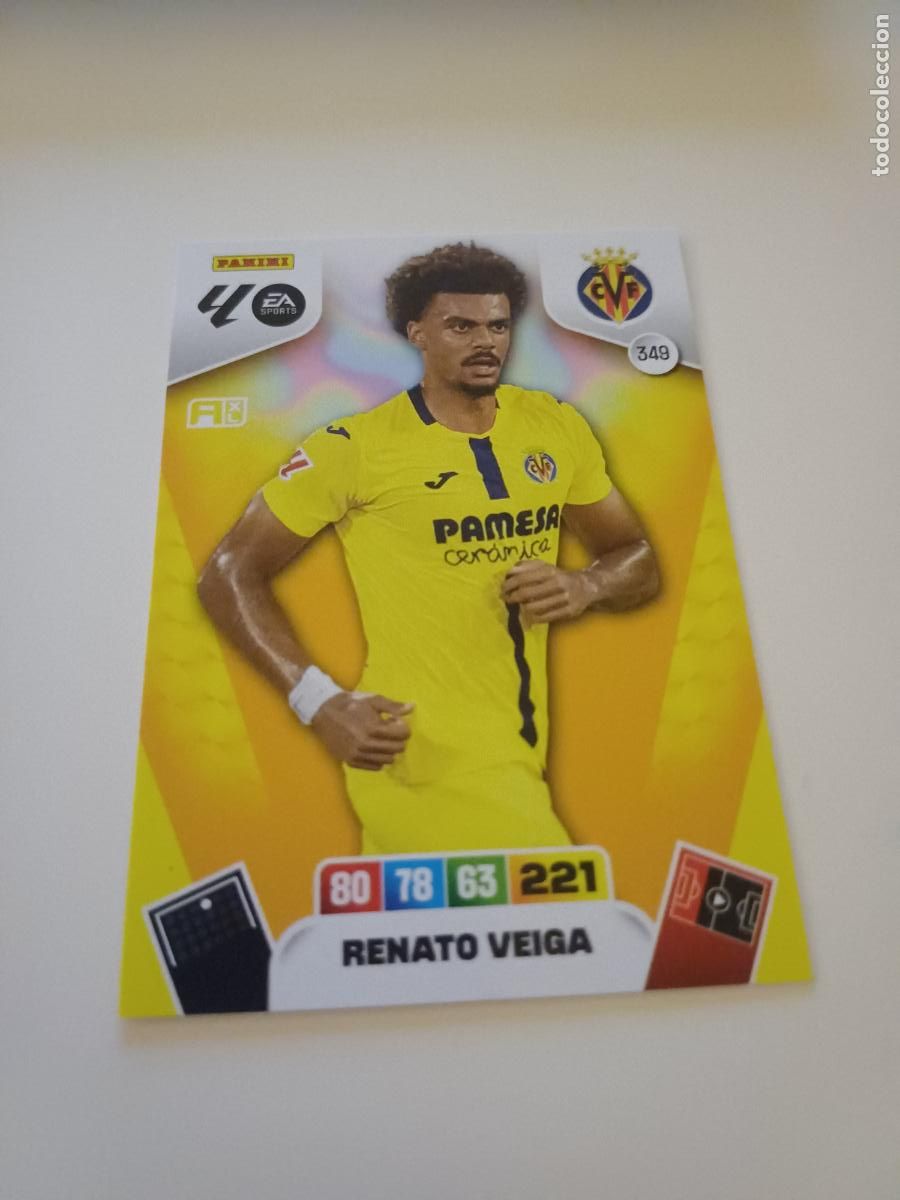 Cartes &agrave; collectionner de Football: 349 - Renato Veiga - Villarreal Cf