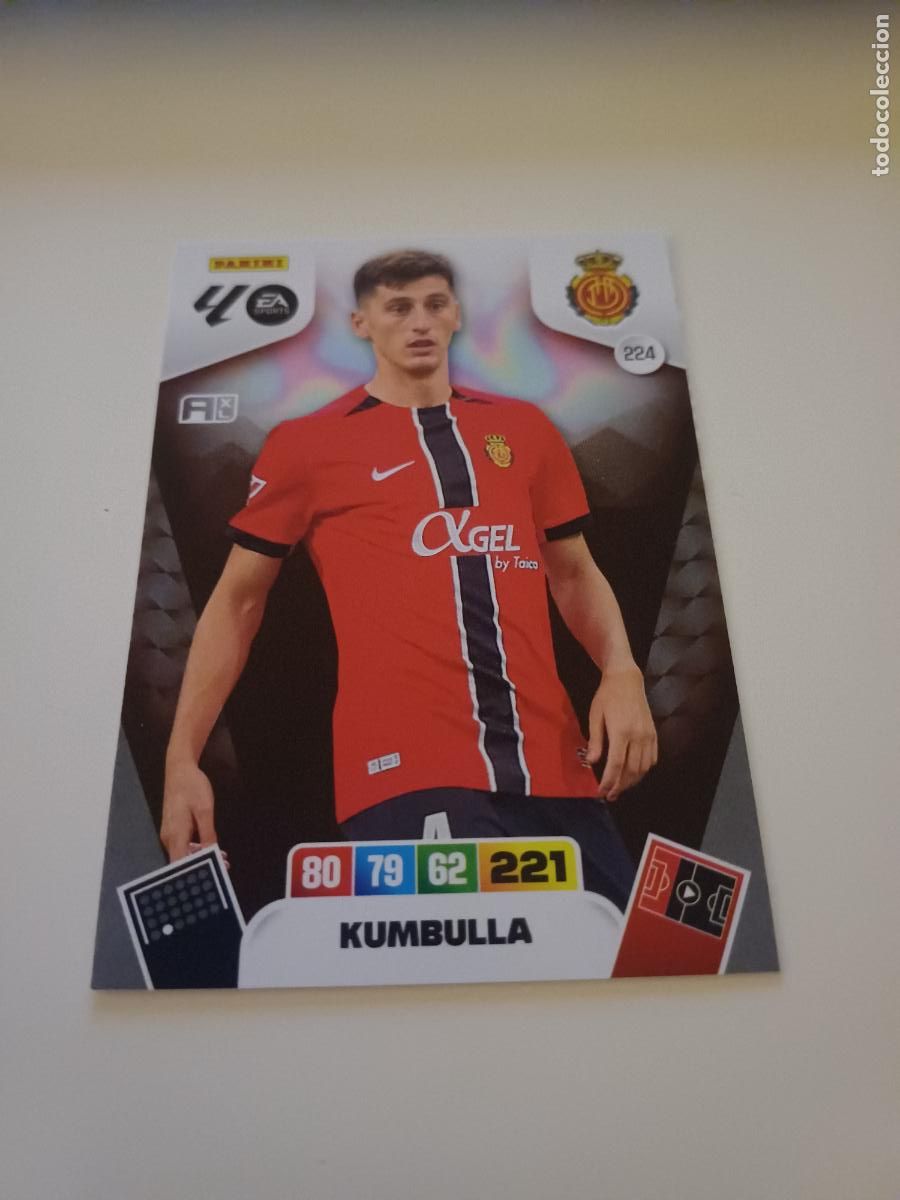 Cartes &agrave; collectionner de Football: 224 - Kumbulla - Rcd Mallorca