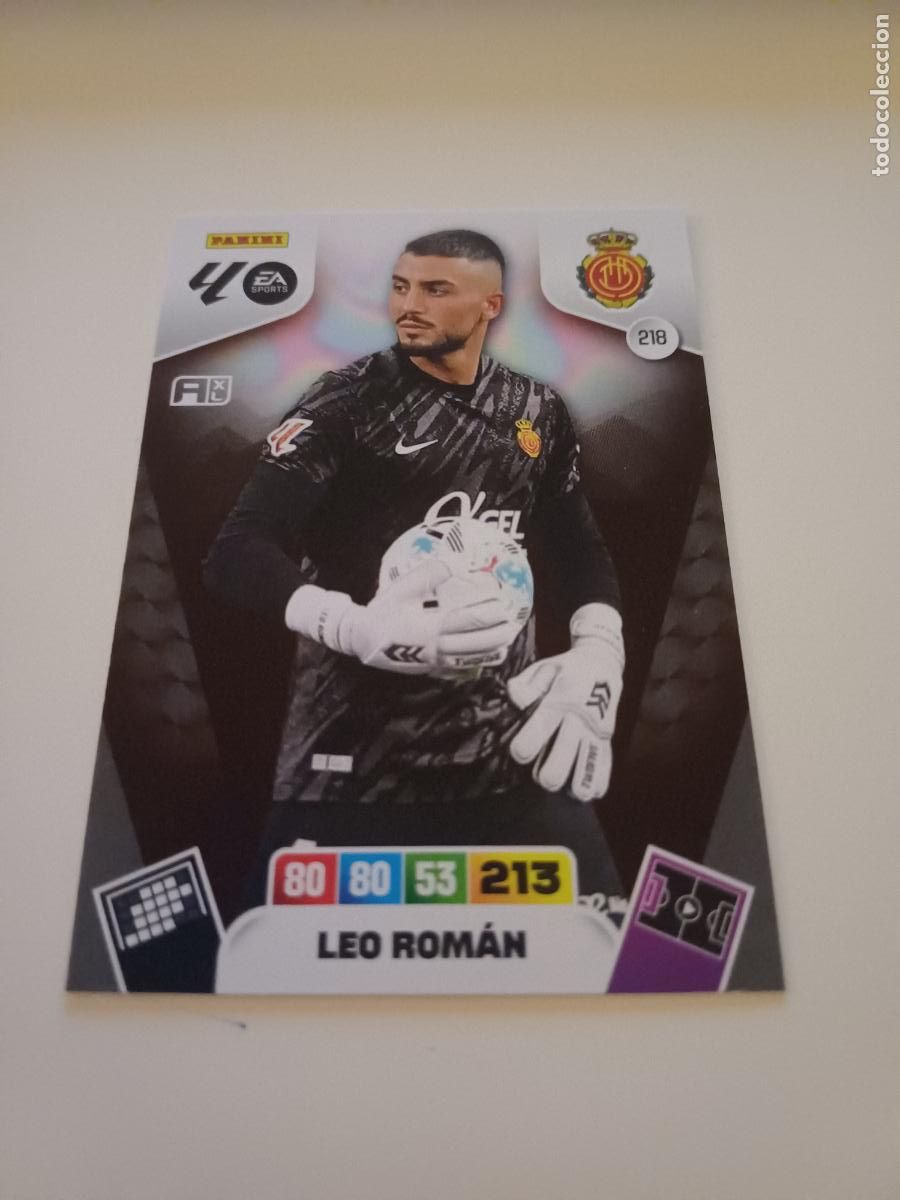 Cartes &agrave; collectionner de Football: 218 - Leo Rom&aacute;n - Rcd Mallorca