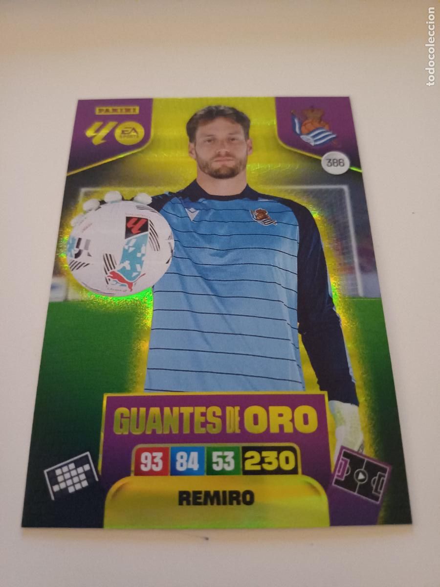 Cartes &agrave; collectionner de Football: 386 - Remiro (Real Sociedad)