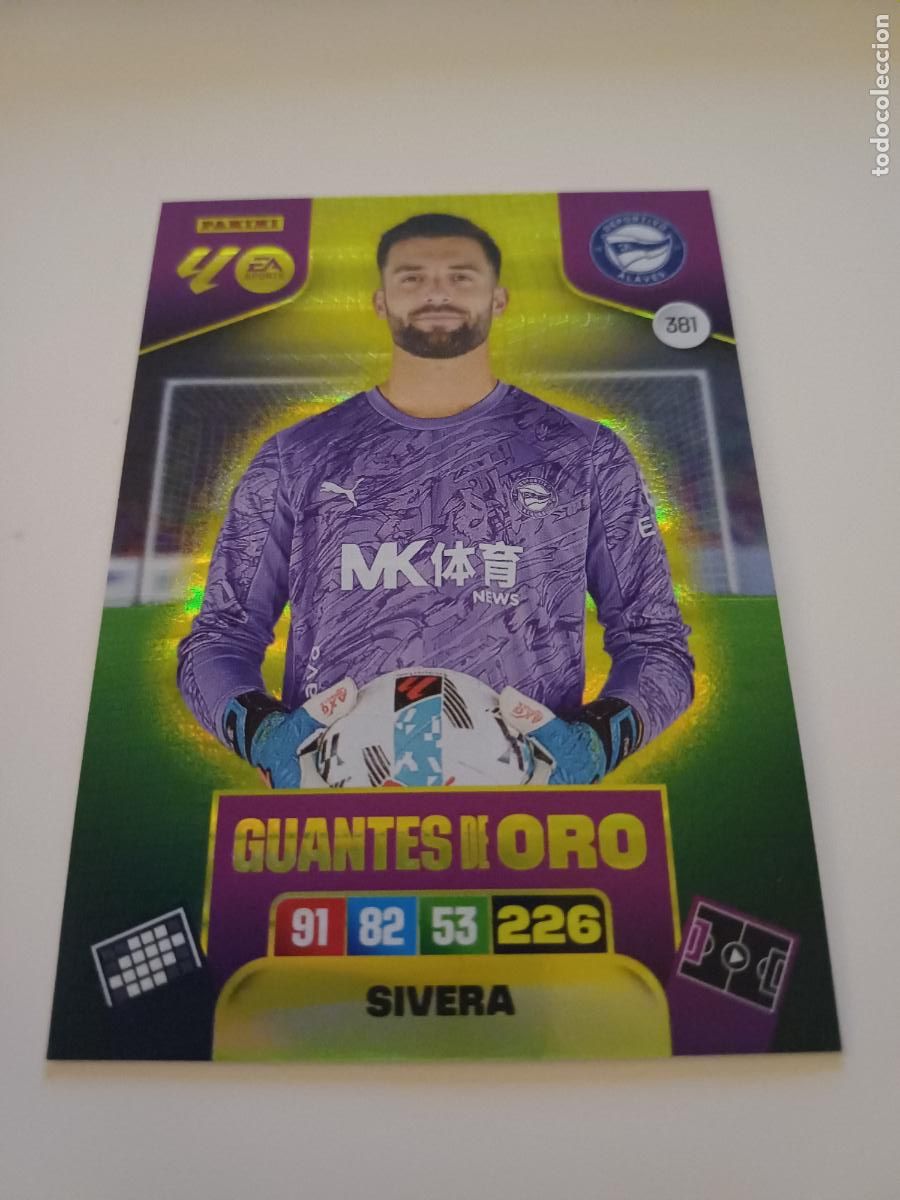 Cromos de Futebol: 381 - Sivera (D. Alav&eacute;s)