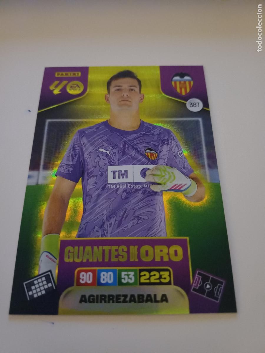 Cromos de Futebol: 387 - Agirrezabala (Valencia Cf)