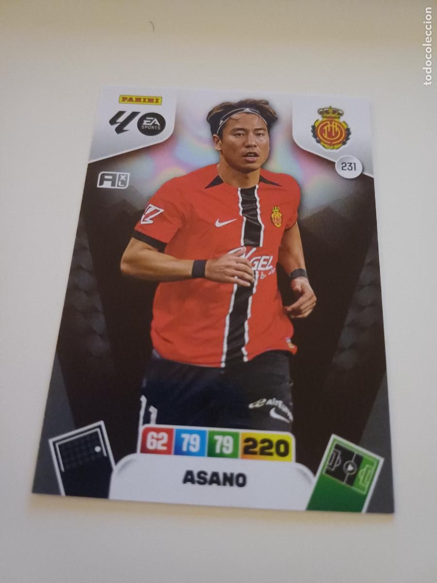 Cromos de Futebol: 231 - Asano - Rcd Mallorca