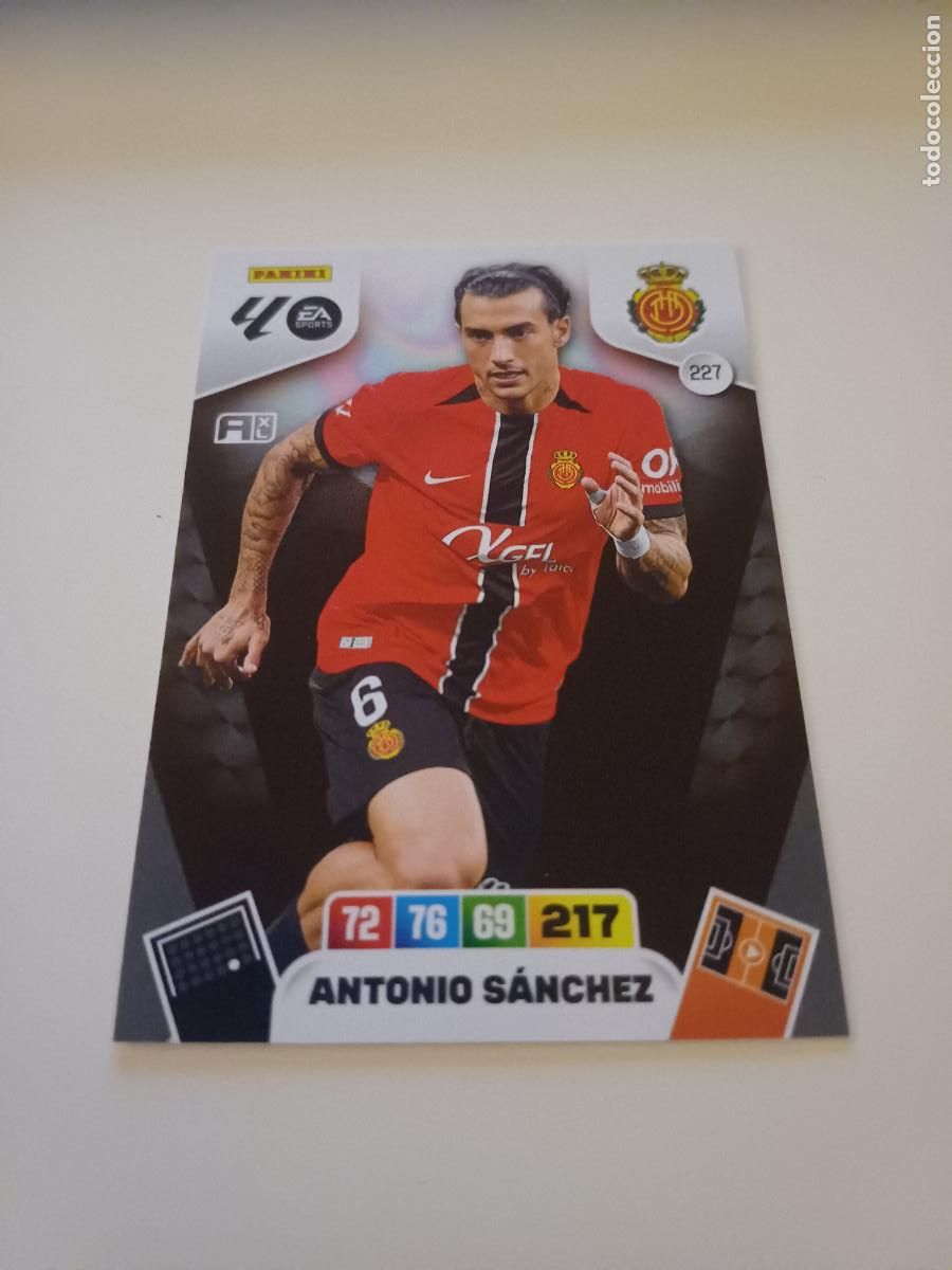 Cromos de Futebol: 227 - Antonio S&aacute;nchez - Rcd Mallorca