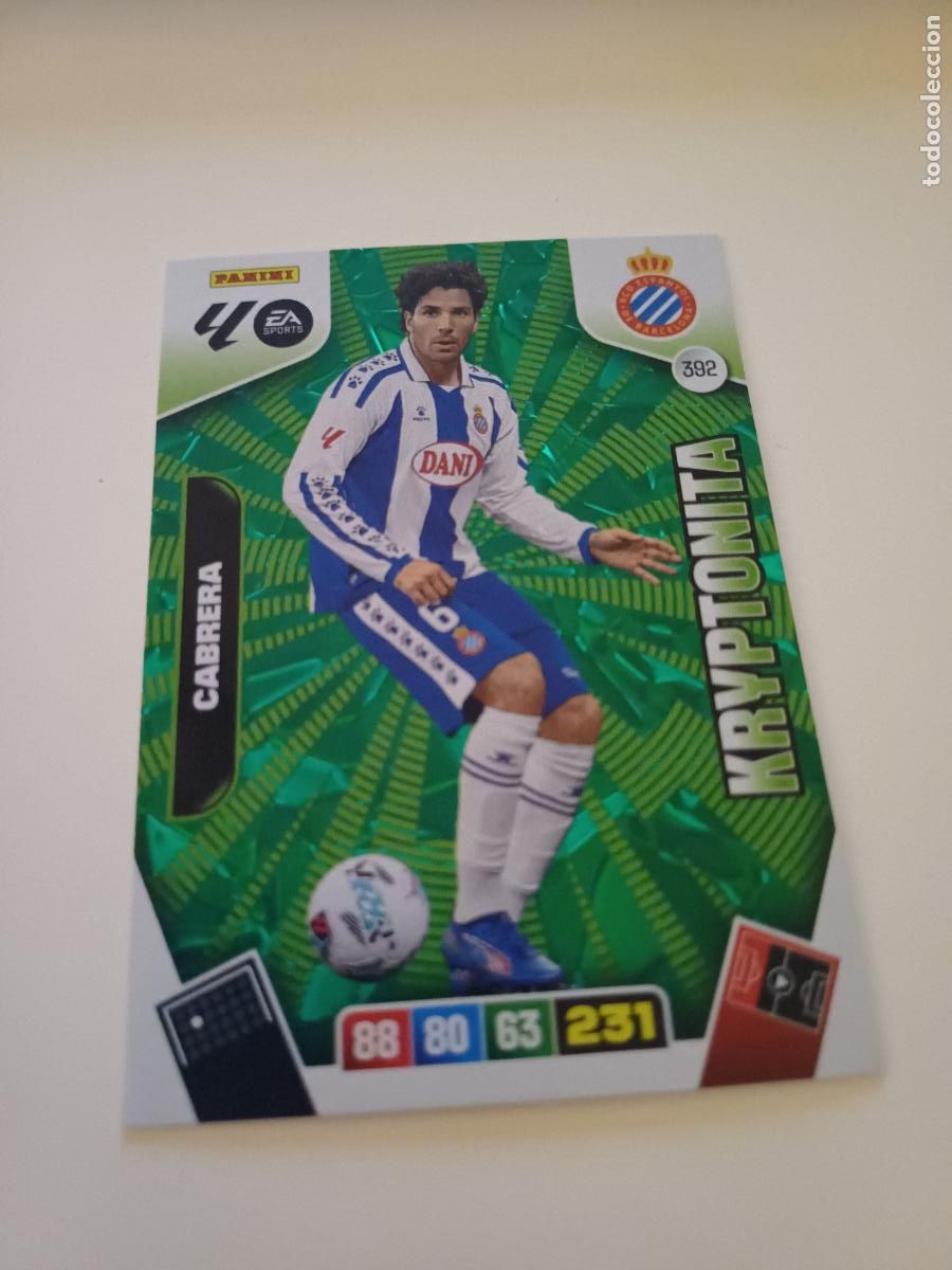 Cromos de F&uacute;tbol: 392 - Cabrera (Rcd Espanyol)