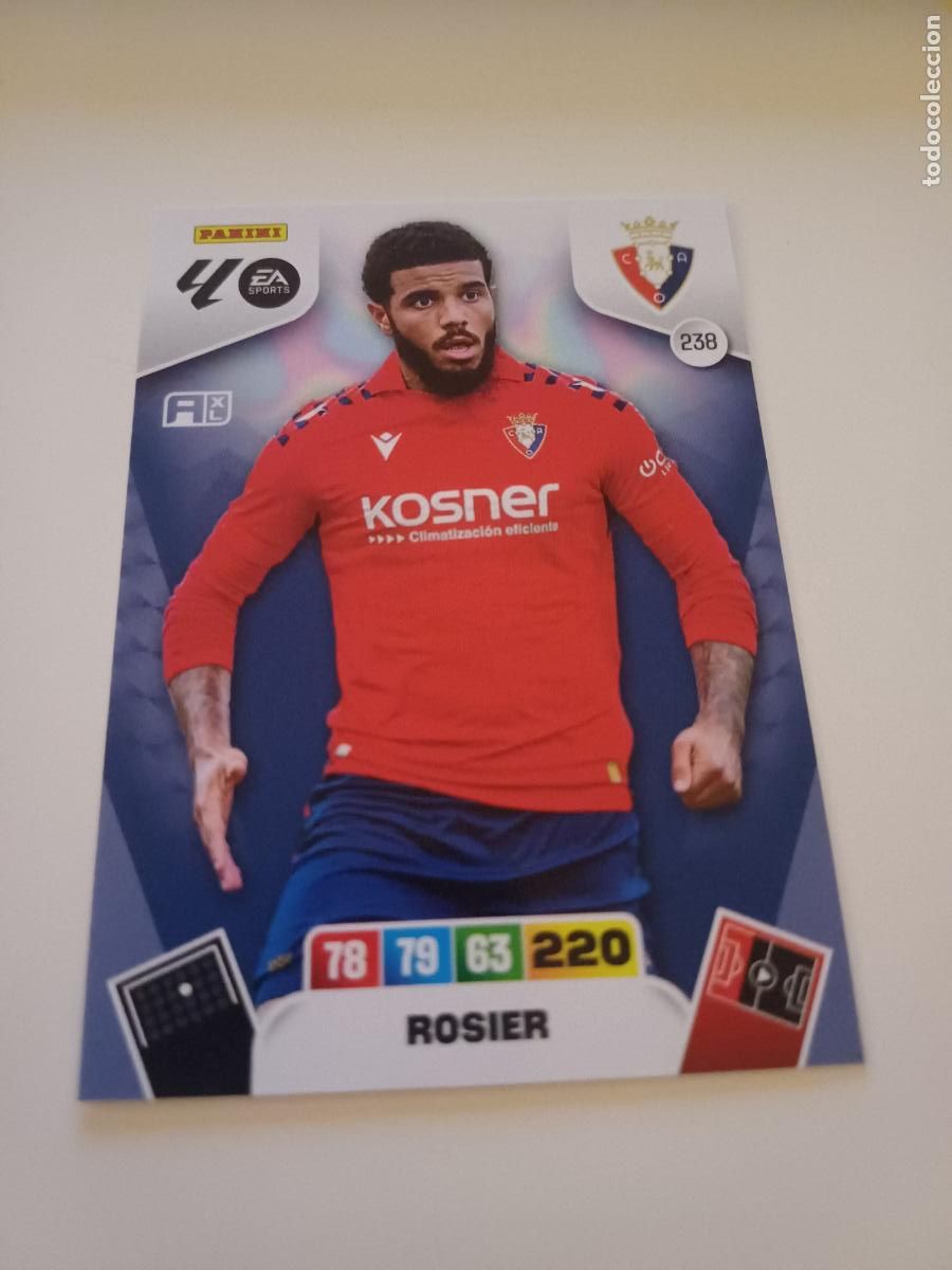 Cromos de Futebol: 238 - Rosier - Ca Osasuna