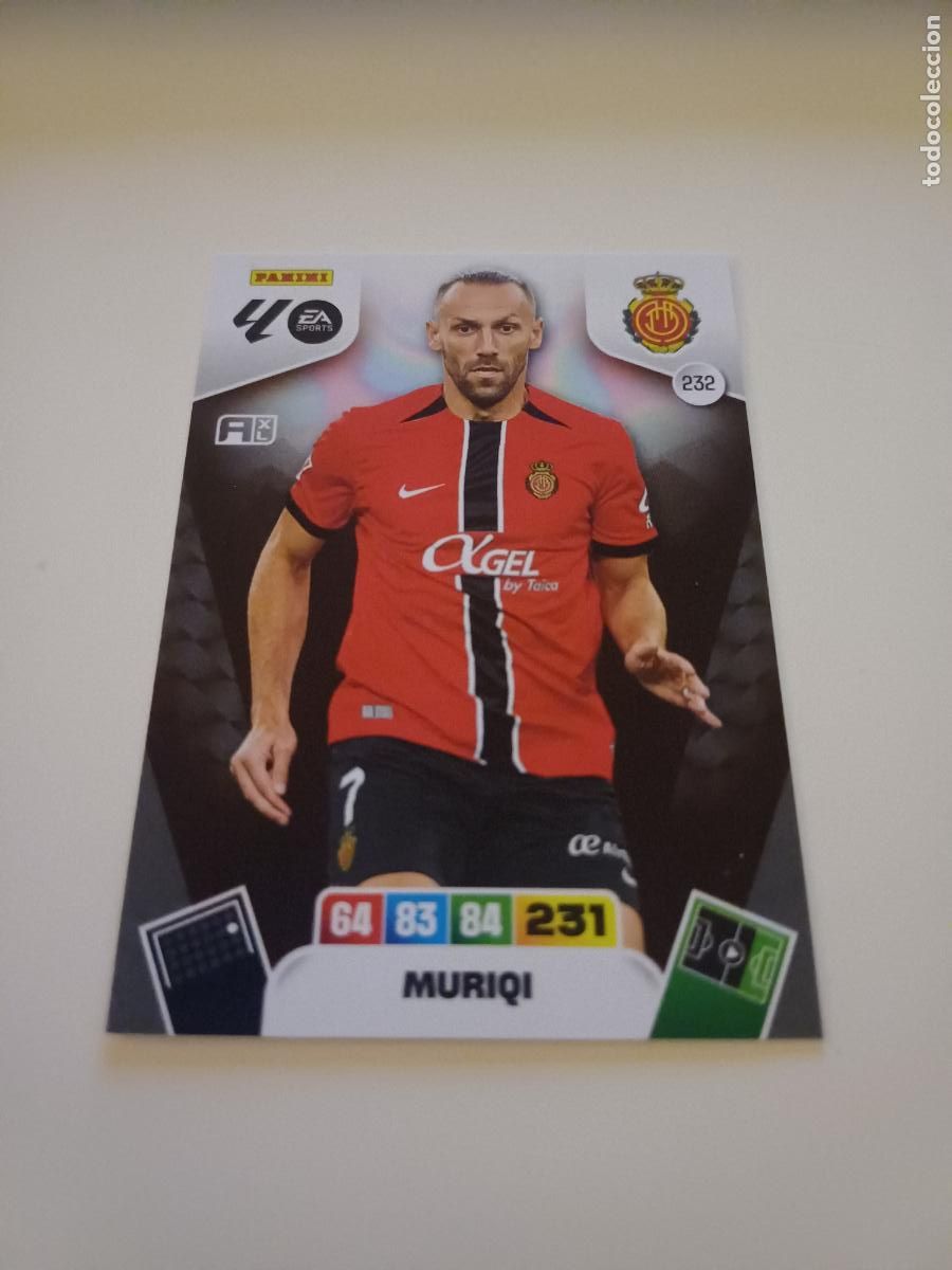 Cromos de Futebol: 232 - Muriqi - Rcd Mallorca