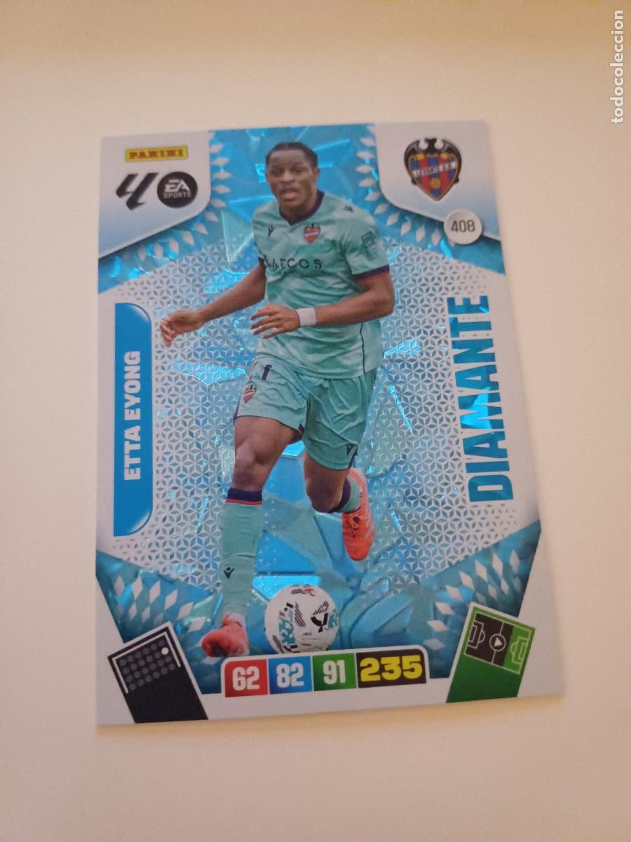 Cromos de Futebol: 408 - Etta Eyong (Levante Ud)