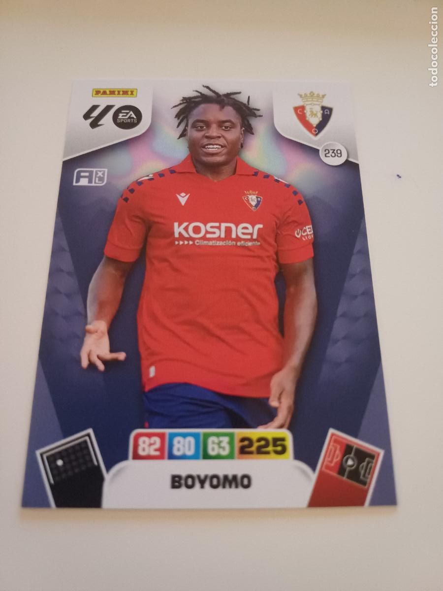 Football Stickers: 239 - Boyomo - Ca Osasuna