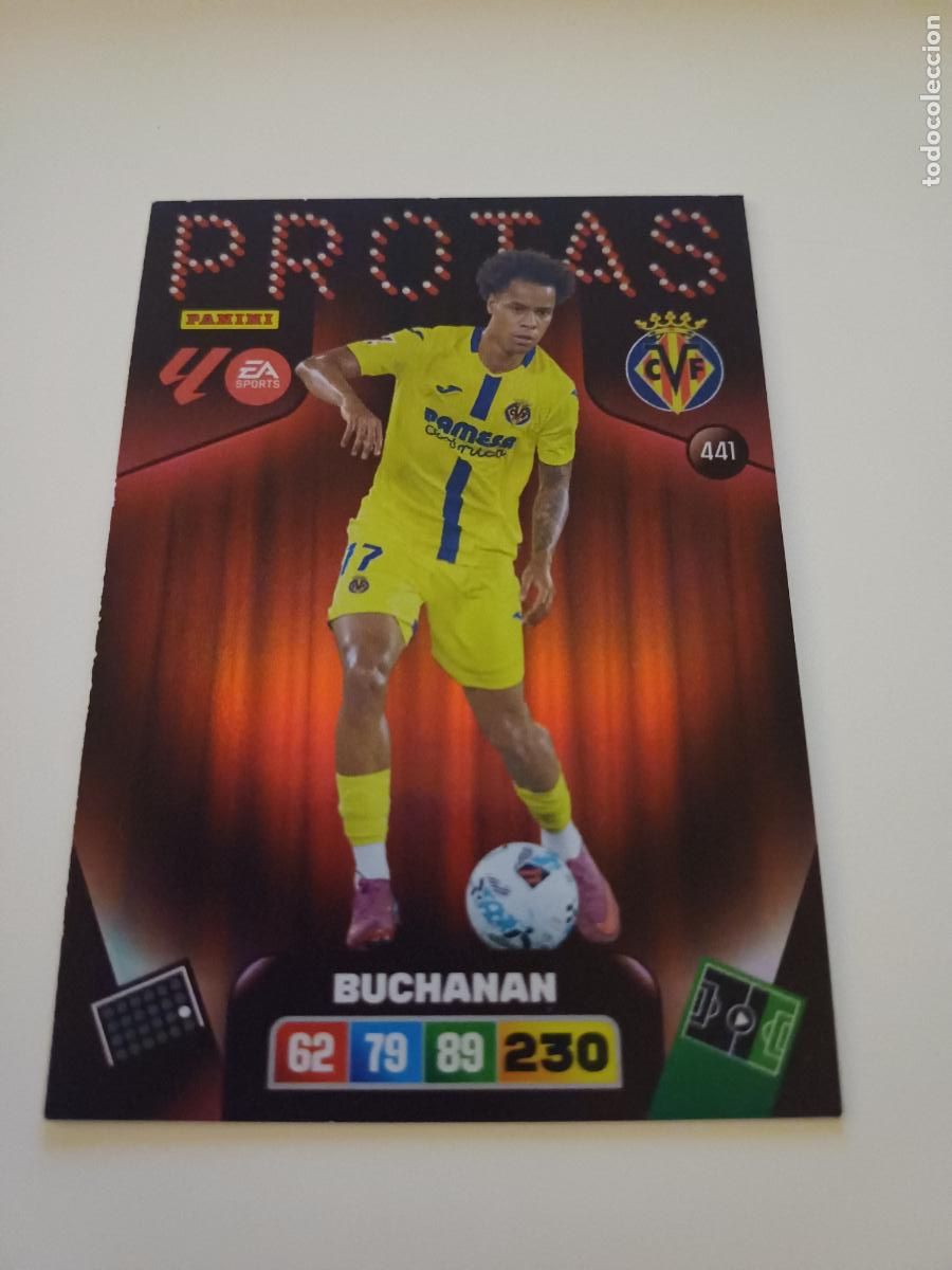 Football Stickers: 441 - Buchanan (Villarreal Cf)
