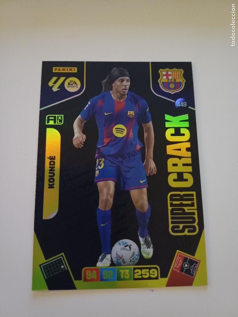 Football Stickers: 449 - Kound&eacute; (Fc Barcelona)