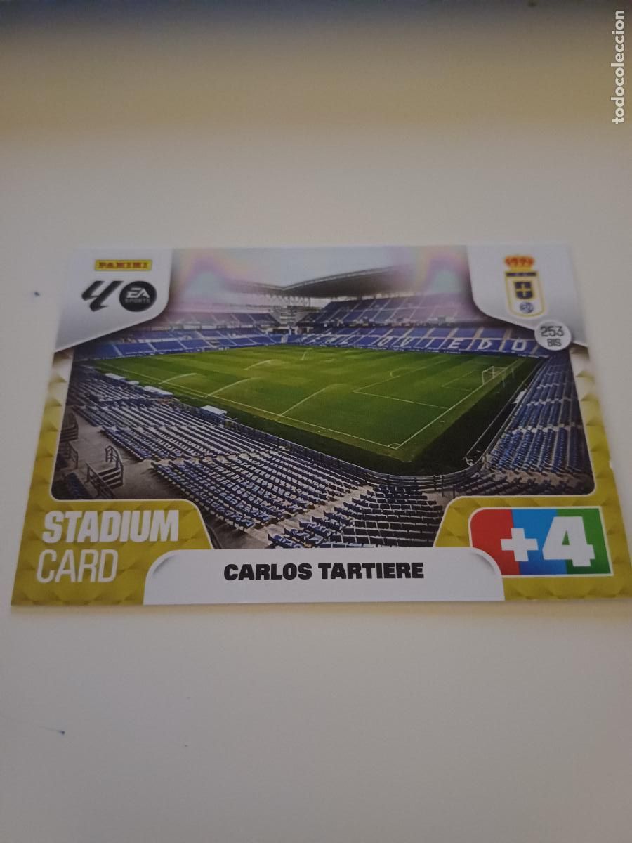Football Stickers: 253Bis - (Real Oviedo) Carlos Tartiere