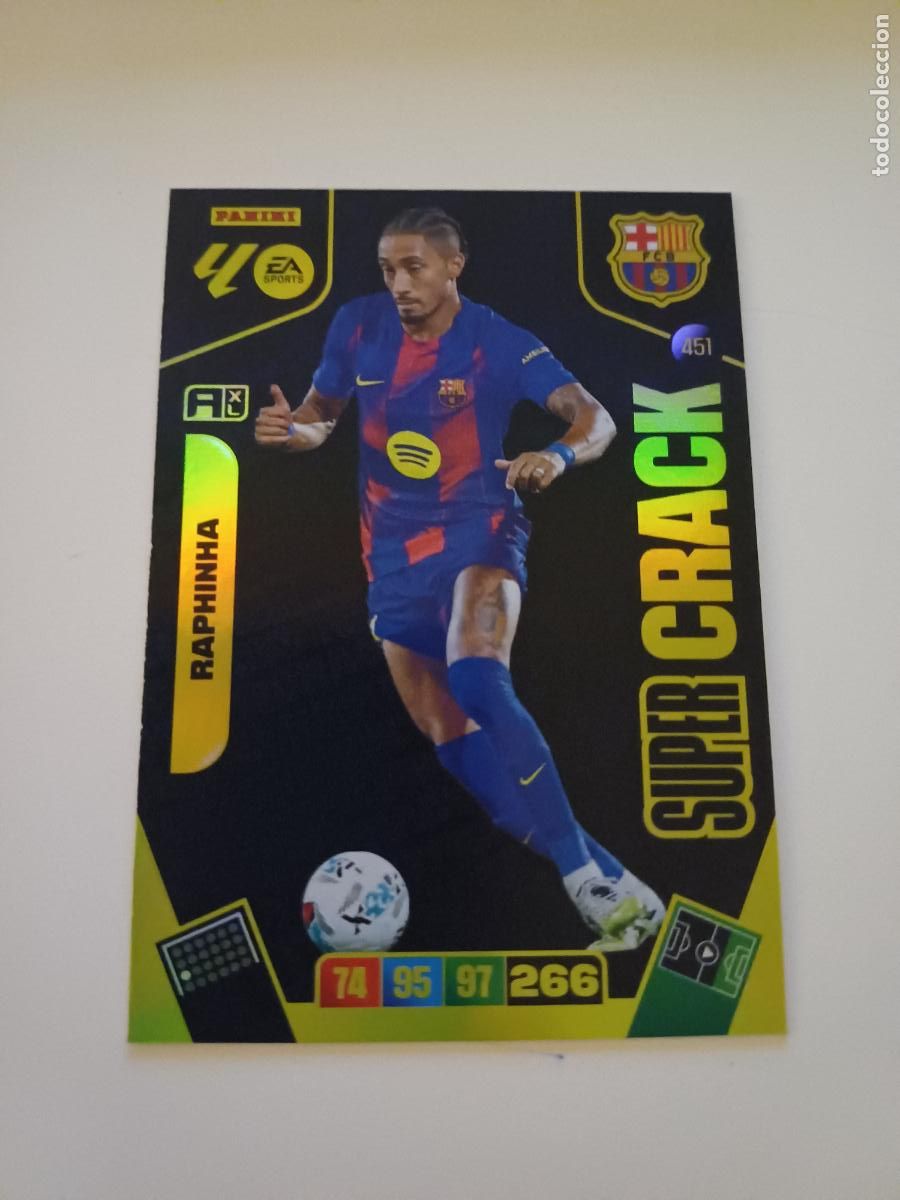 Football Stickers: 451 - Raphinha (Fc Barcelona)