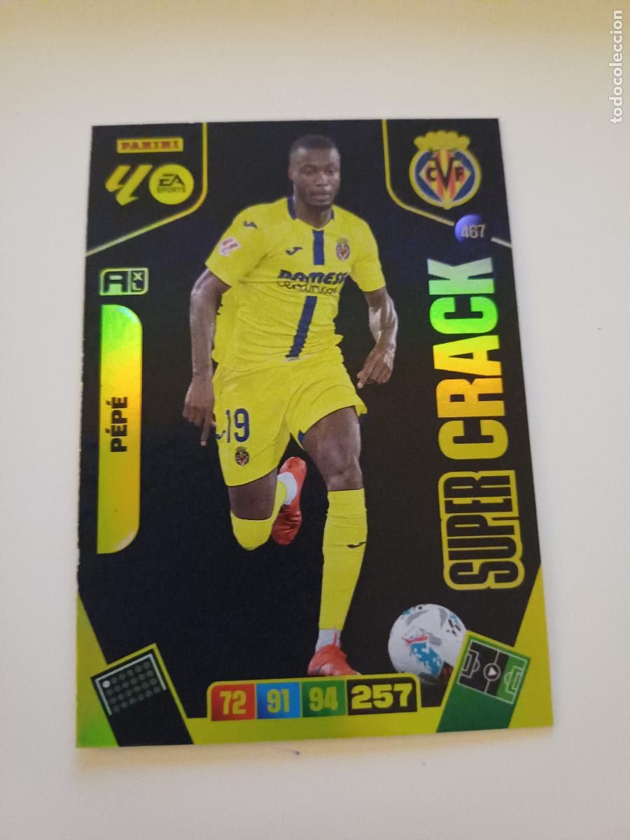 Football Stickers: 467 - P&eacute;p&eacute; (Villarreal Cf)