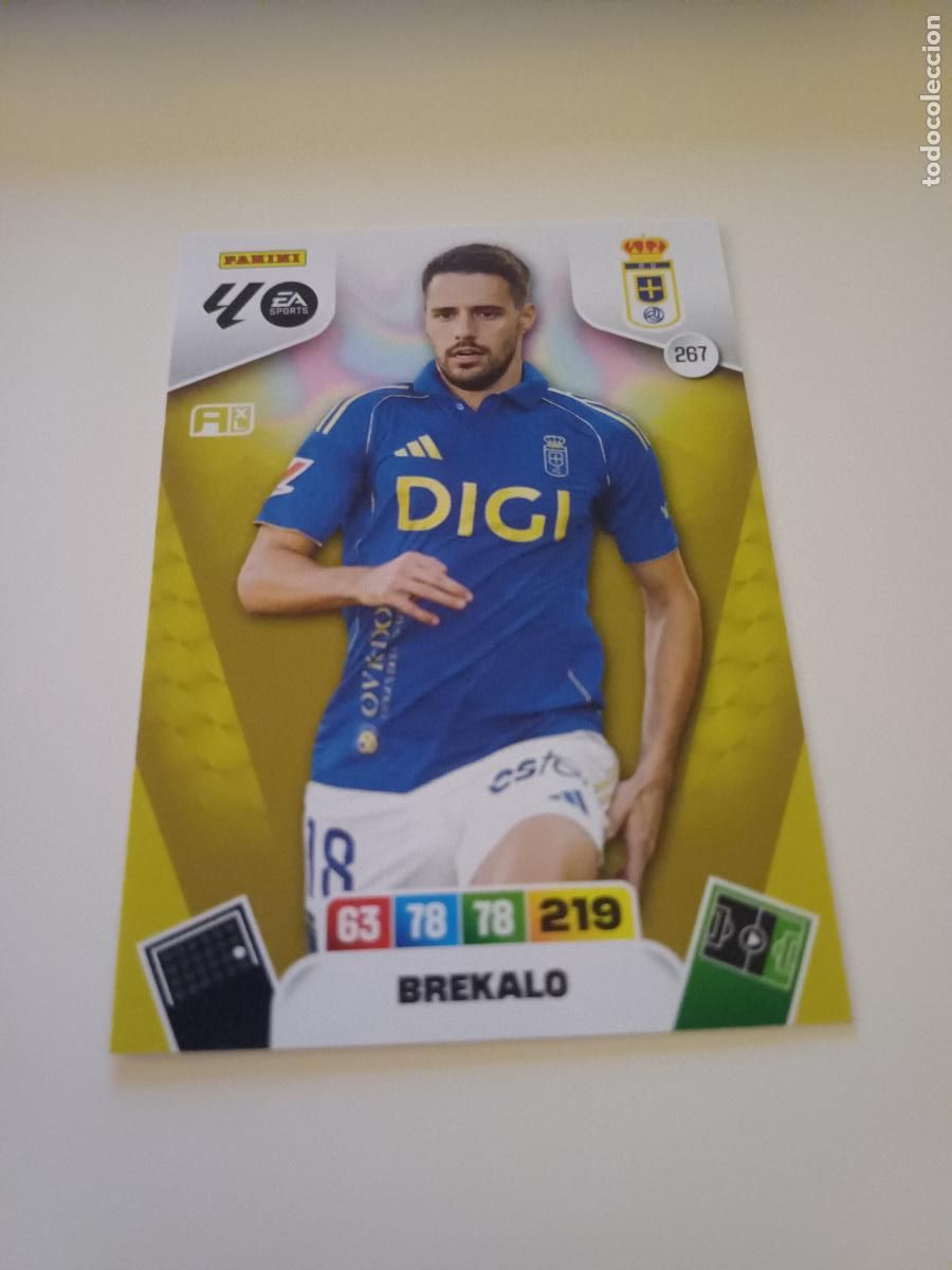 Cromos de F&uacute;tbol: 267 - Brekalo - Real Oviedo