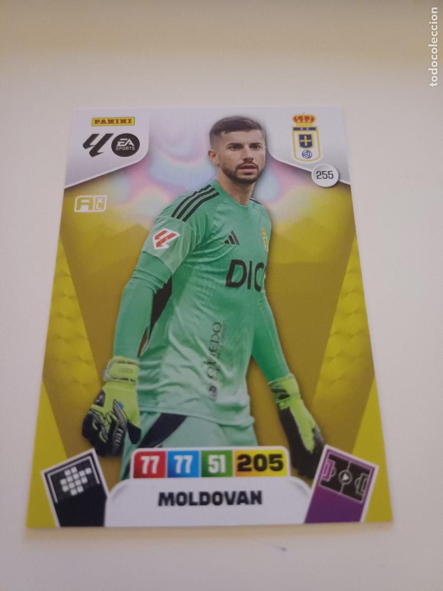Cromos de F&uacute;tbol: 255 - Moldovan - Real Oviedo
