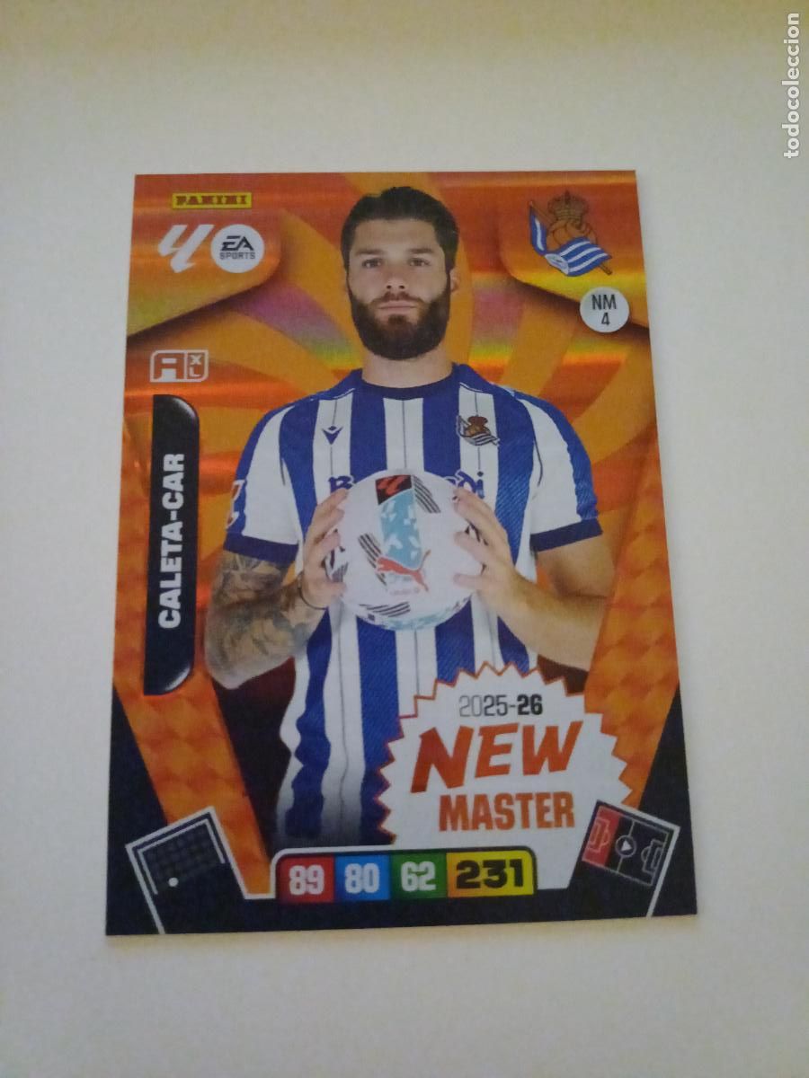 Cromos de F&uacute;tbol: NM4 - Caleta-Car (Real Sociedad)