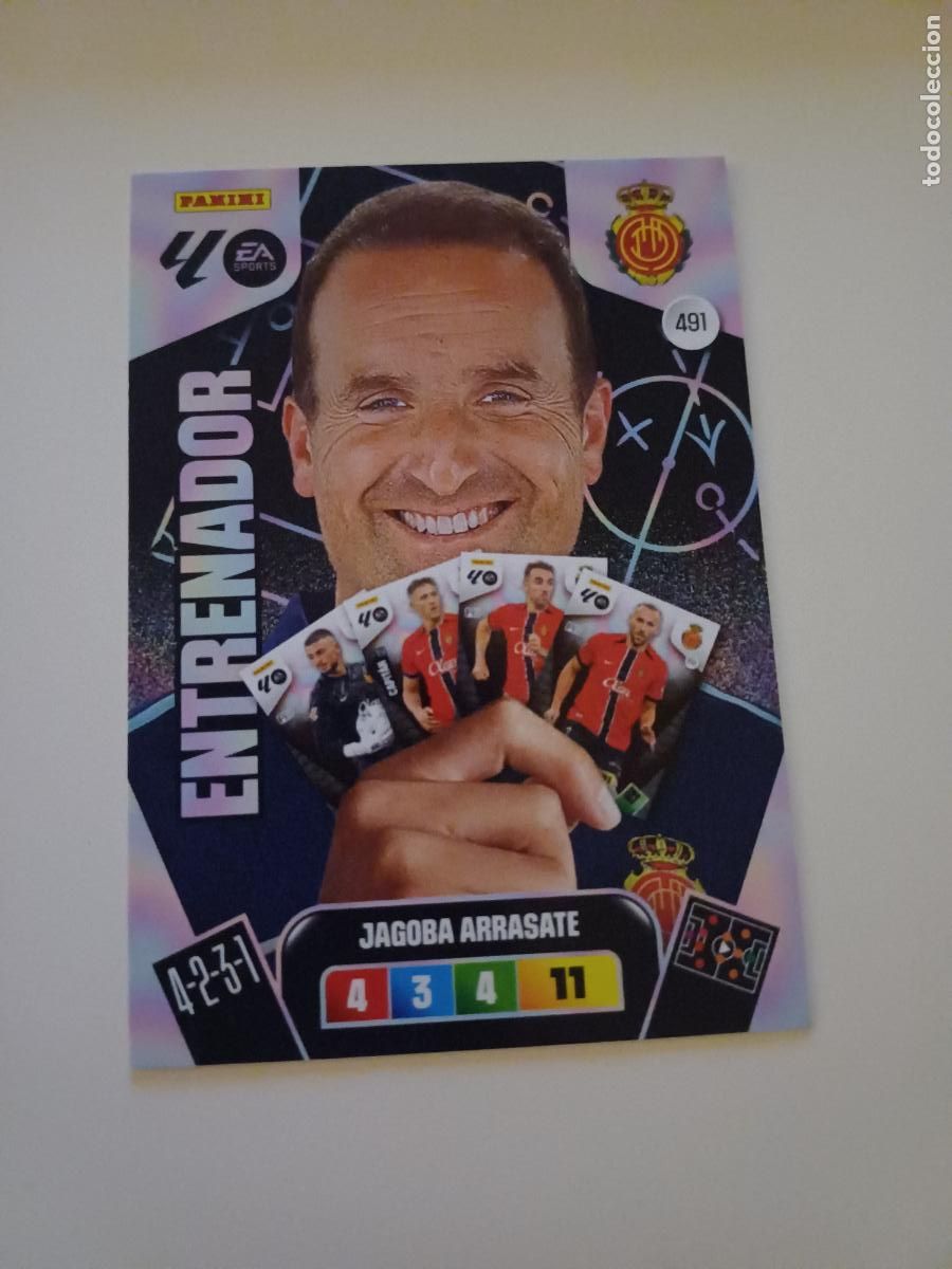 Cromos de F&uacute;tbol: 491 - Jagoba Arrasate (RCD Mallorca)
