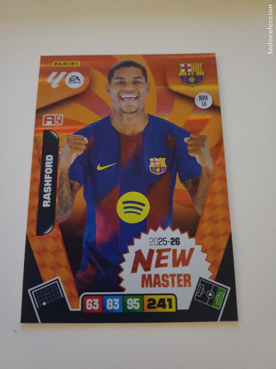 Fu&szlig;ball-Sticker: NM14 - Rashford (Fc Barcelona)