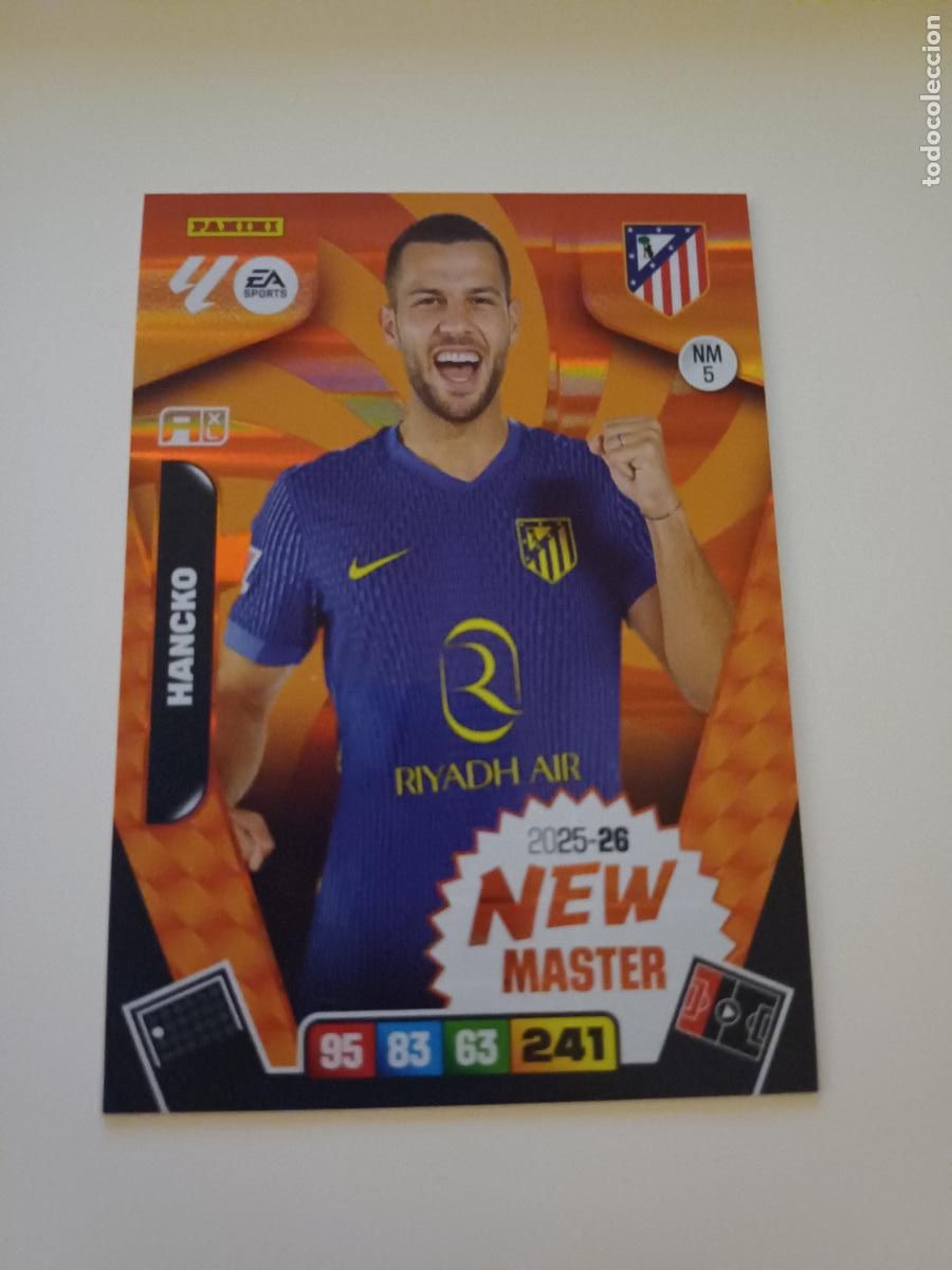 Football Stickers: NM5 - Hancko (Atl&eacute;tico De Madrid)