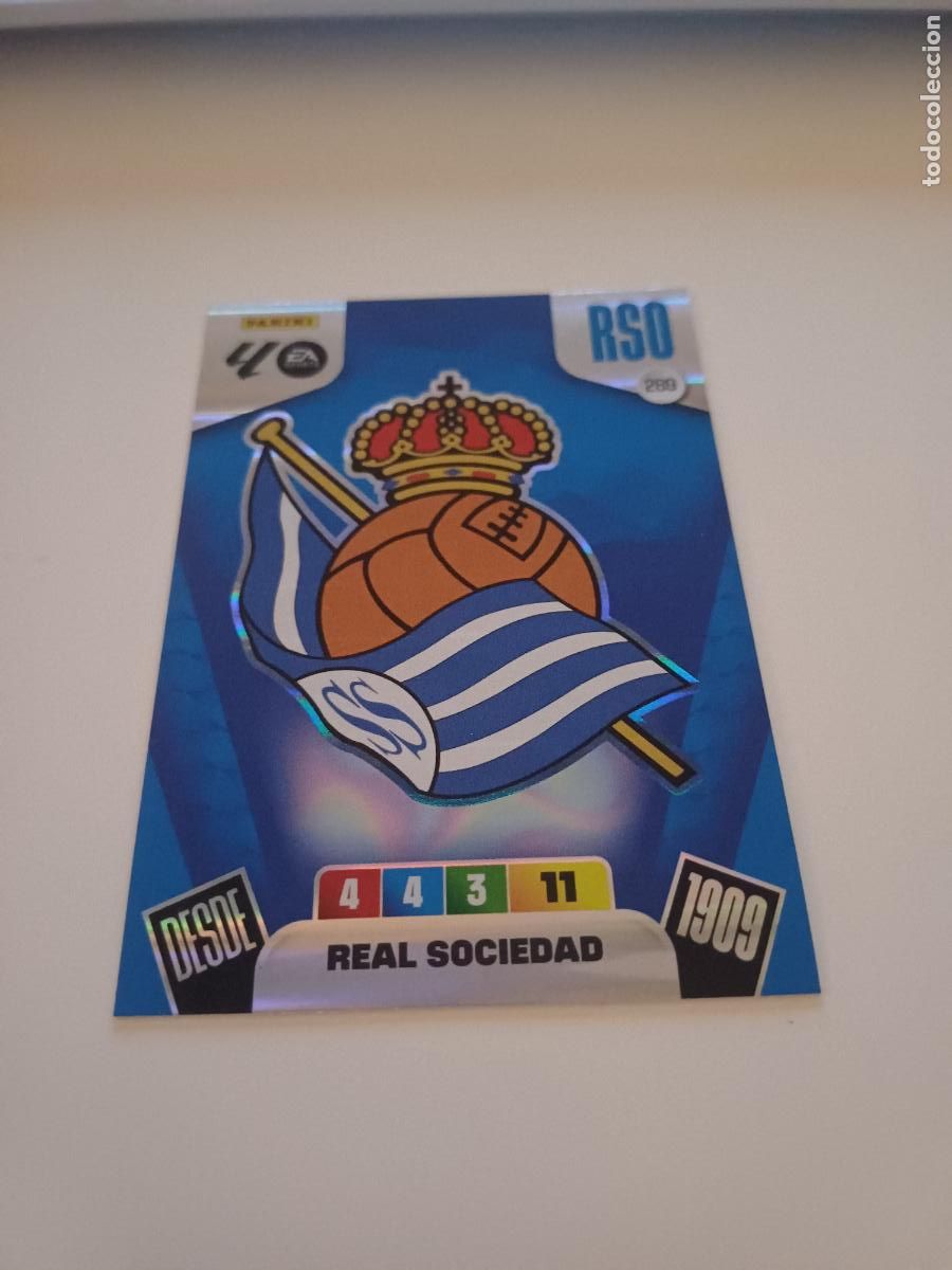 Football Stickers: 289 - Escudo - Real Sociedad