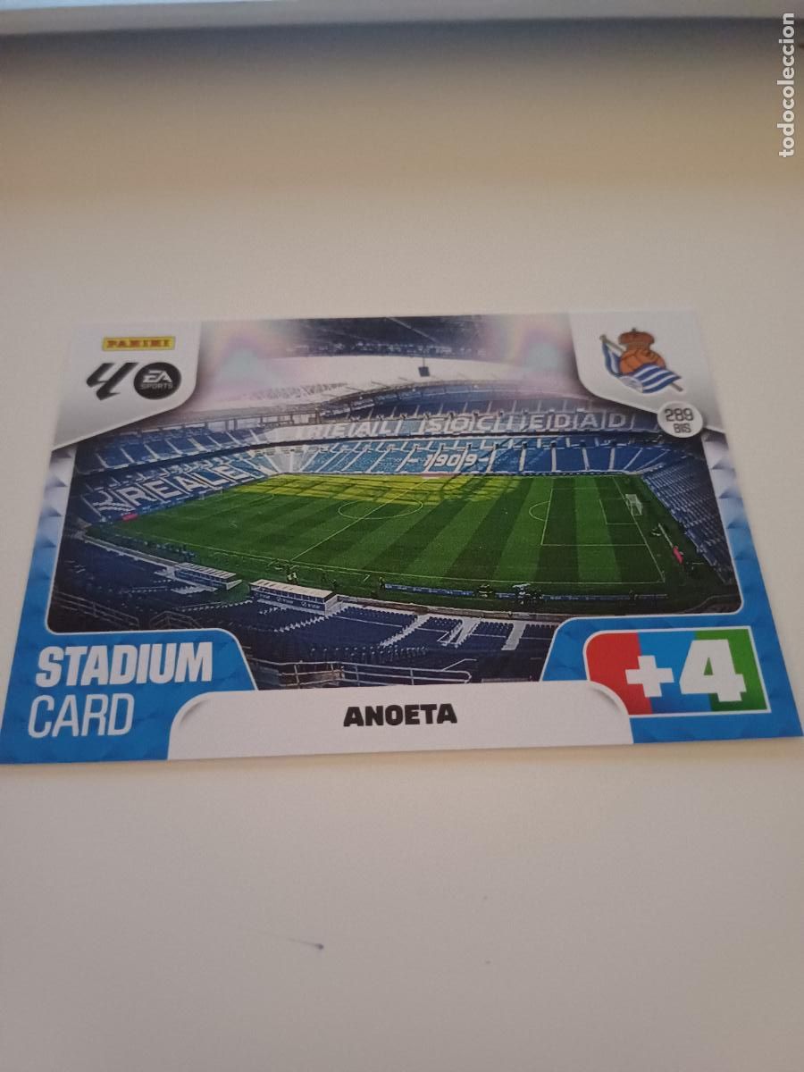 Football Stickers: 289Bis - (Real Sociedad) Anoeta