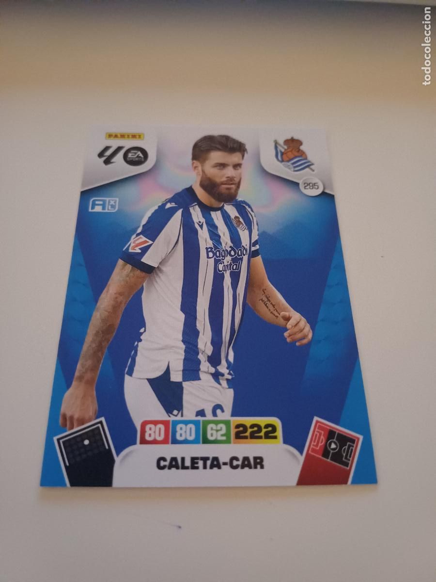 Football Stickers: 295 - Caleta-Car - Real Sociedad