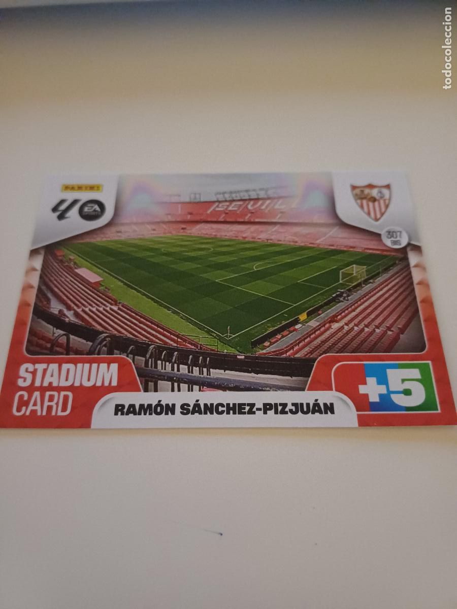 Football Stickers: 307Bis - (Sevilla FC) Ram&oacute;n S&aacute;nchez-Pizju&aacute;n