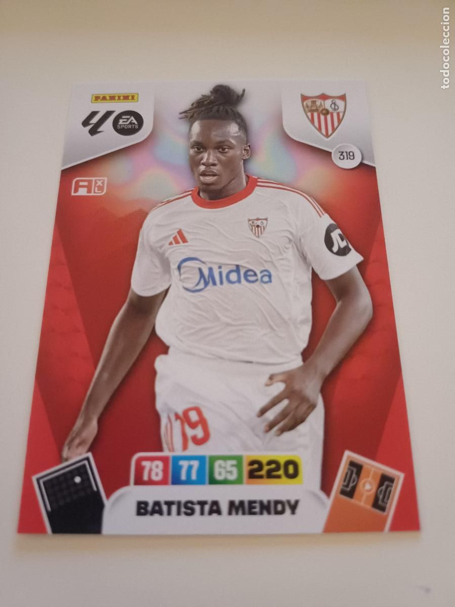 Football Stickers: 319 - Batista Mendy - Sevilla Fc