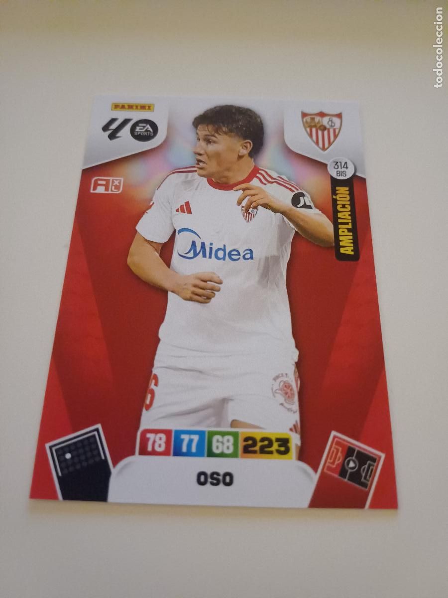 Football Stickers: 314Bis - Oso (Sevilla) Ampliaci&oacute;n