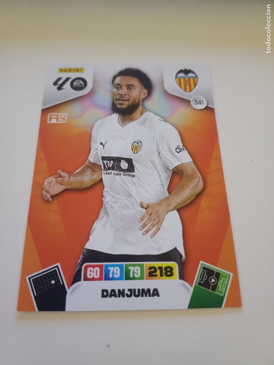 Football Stickers: 341 - Danjuma - Valencia Cf