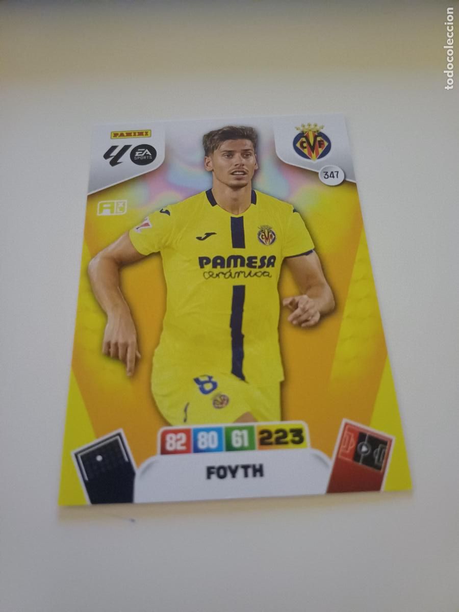 Football Stickers: 347 - Foyth - Villarreal Cf