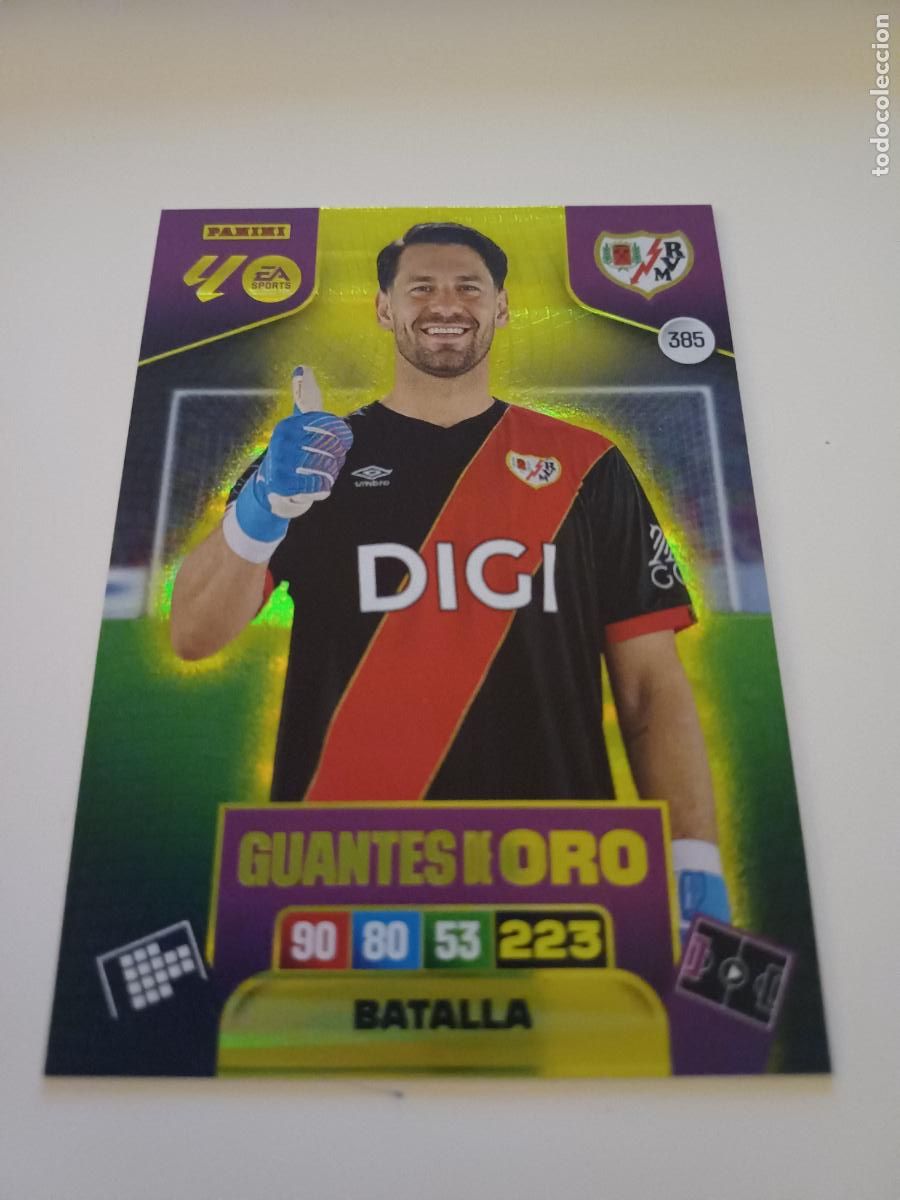 Cartes &agrave; collectionner de Football: 385 - Batalla (Rayo Vallecano)