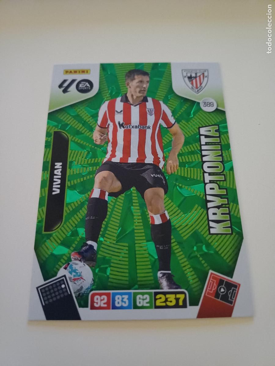 Cartes &agrave; collectionner de Football: 389 - Vivian (Athletic Club)