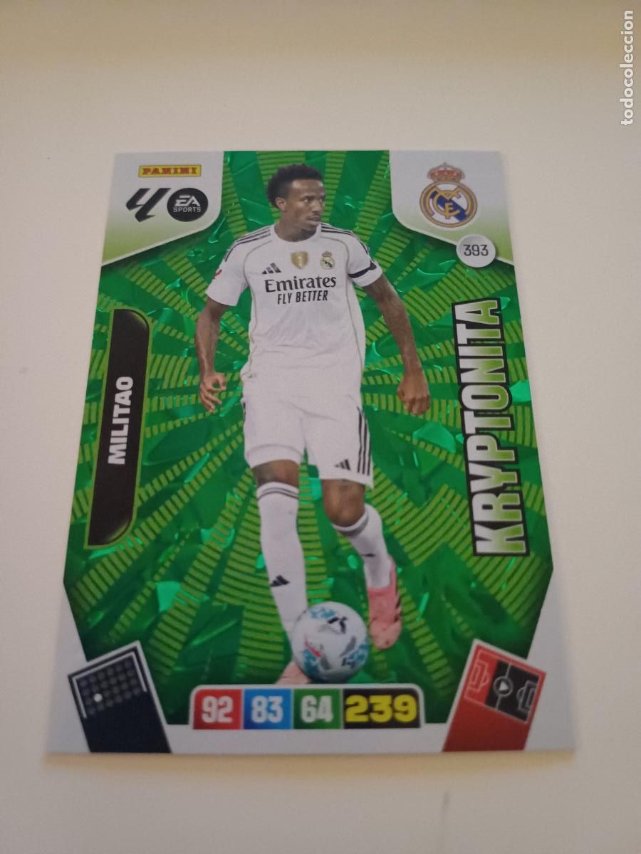 Cartes &agrave; collectionner de Football: 393 - Militao (Real Madrid)
