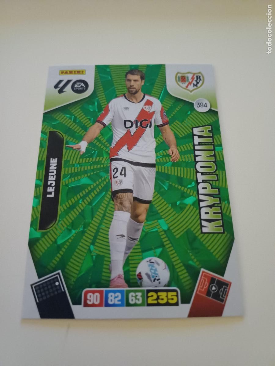 Cartes &agrave; collectionner de Football: 394 - Lejeune (Rayo Vallecano)