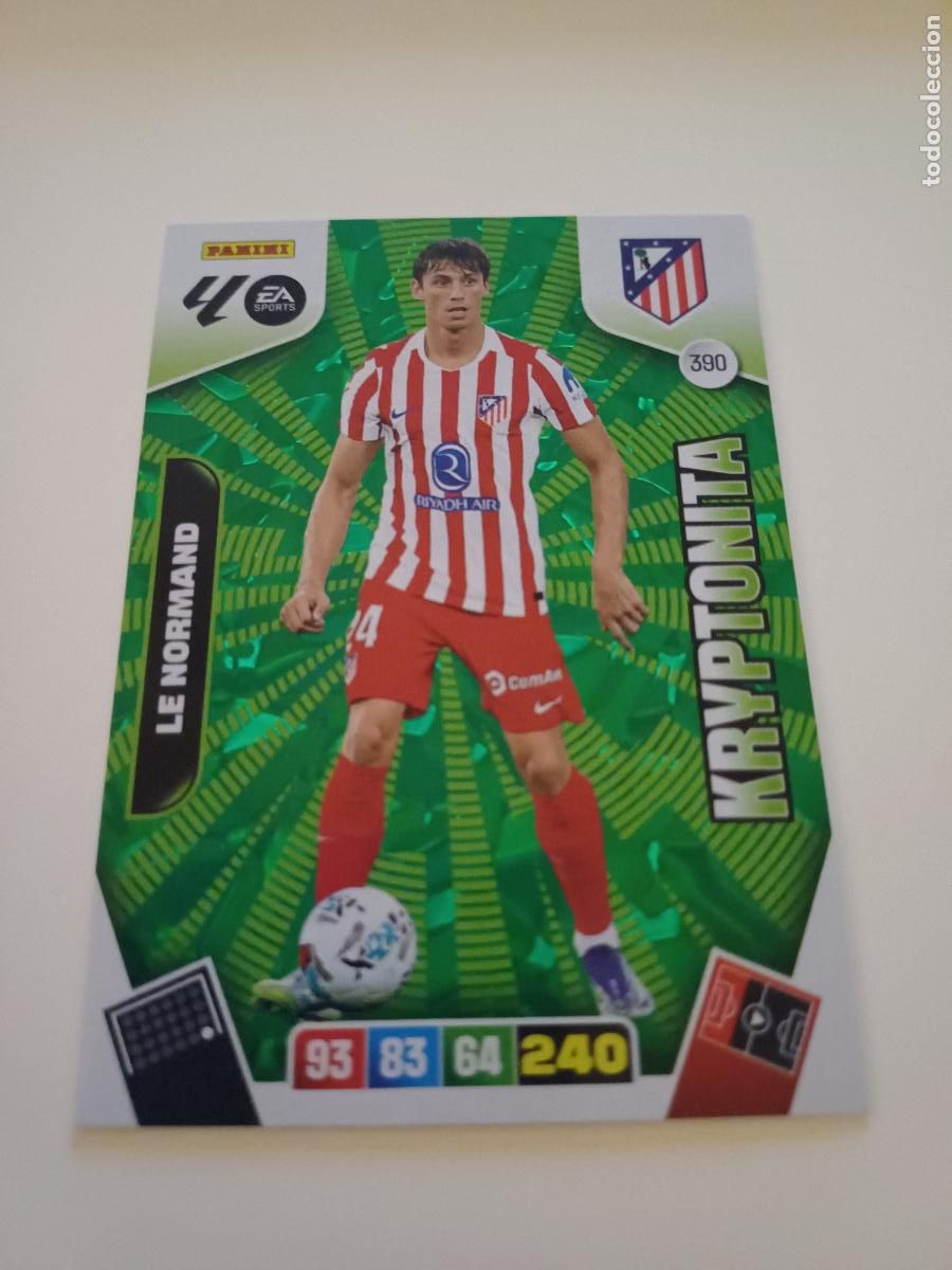 Football Stickers: 390 - Le Normand (Atl&eacute;tico De Madrid)
