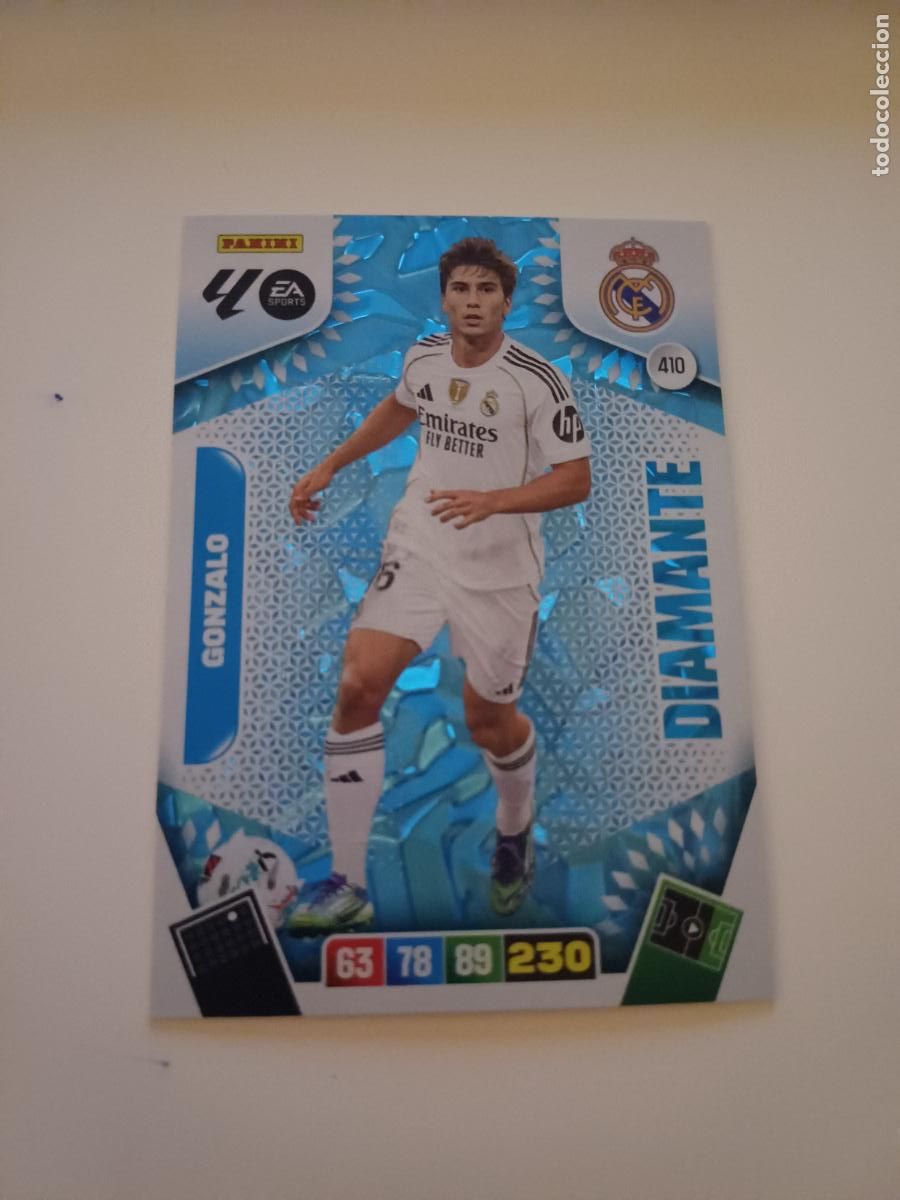 Cromos de F&uacute;tbol: 410 - Gonzalo (Real Madrid)