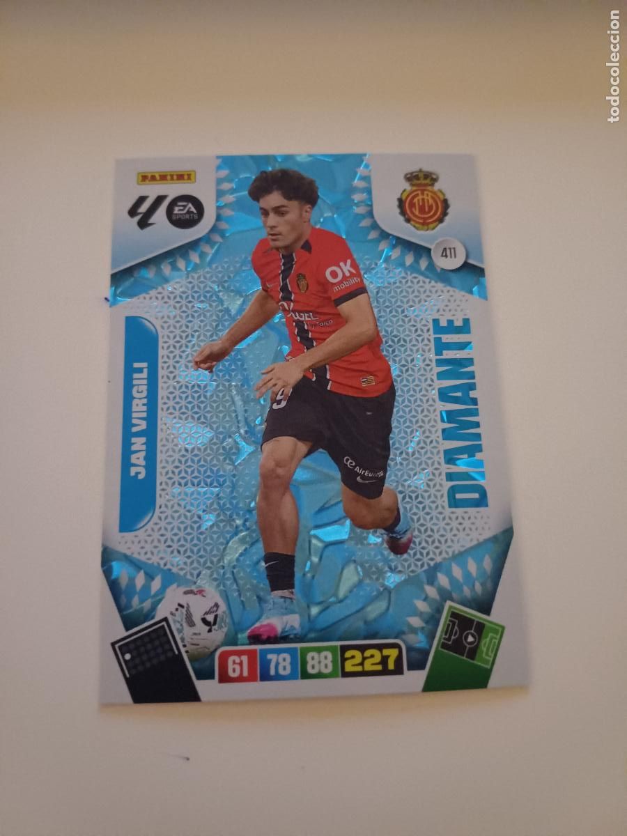 Cromos de F&uacute;tbol: 411 - Jan Virgili (Rcd Mallorca)