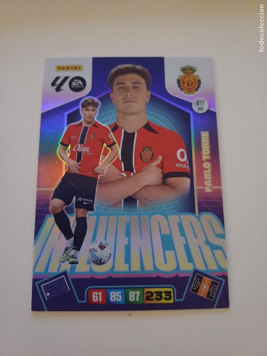 Cromos de F&uacute;tbol: 417Bis - Pablo Torre (Rcd Mallorca)