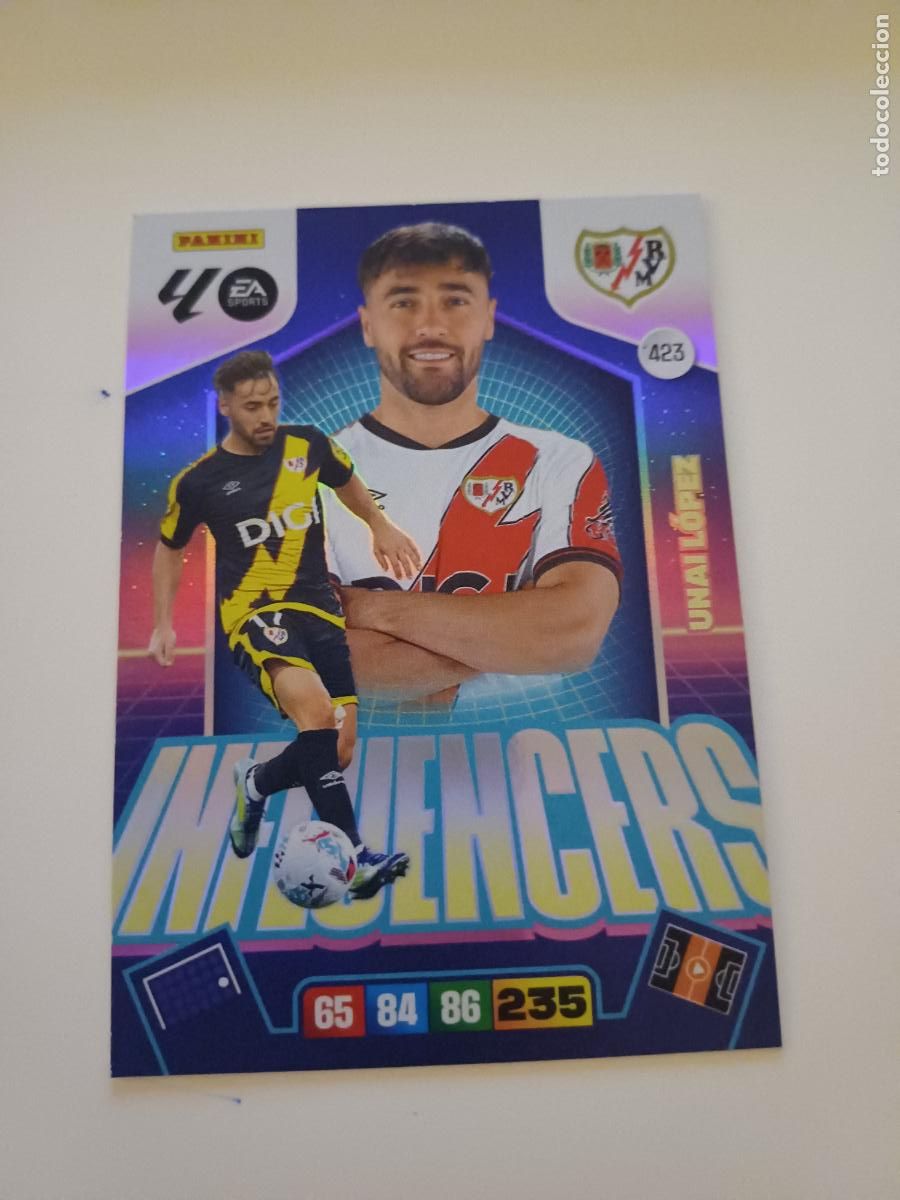 Cartes &agrave; collectionner de Football: 423 - Unai L&oacute;pez (Rayo Vallecano)