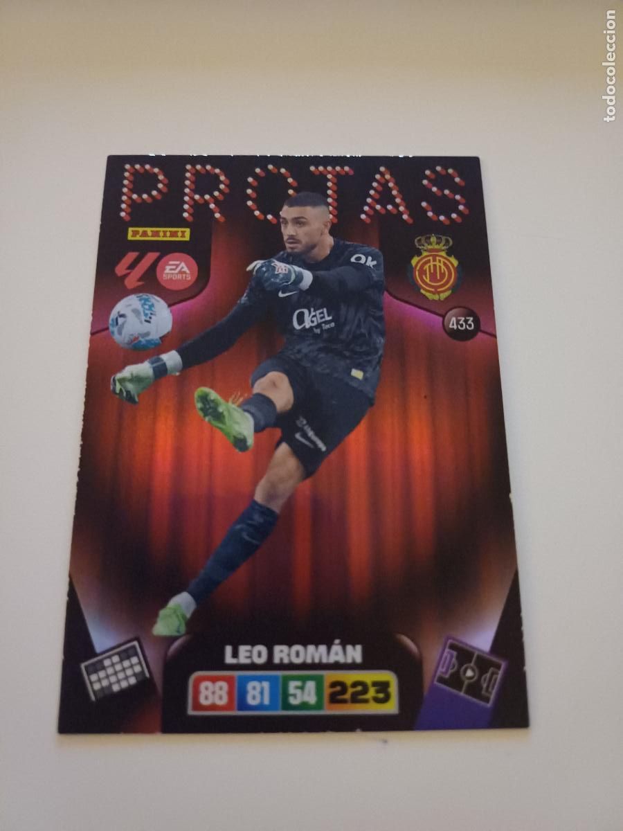 Cartes &agrave; collectionner de Football: 433 - Leo Rom&aacute;n (Rcd Mallorca)