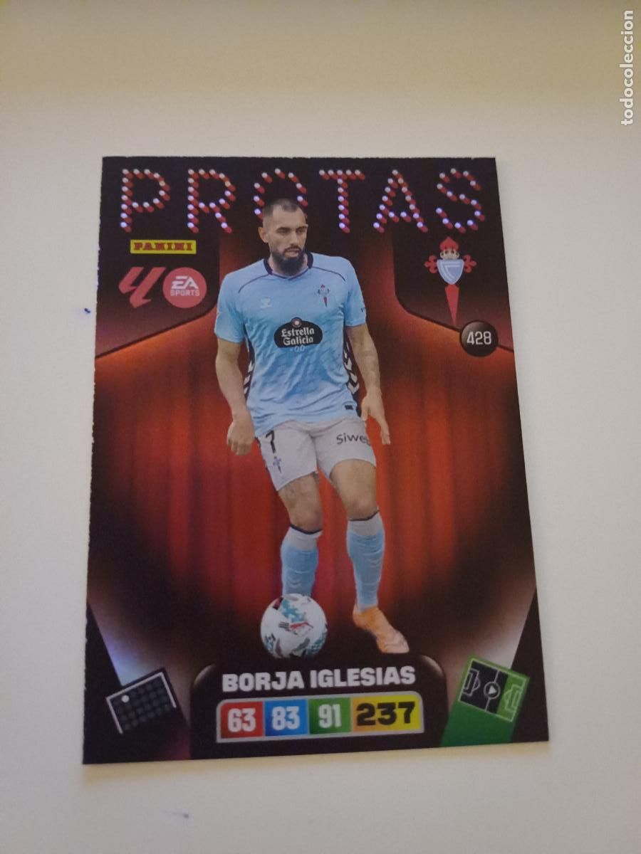 Cartes &agrave; collectionner de Football: 428 - Borja Iglesias (Rc Celta)