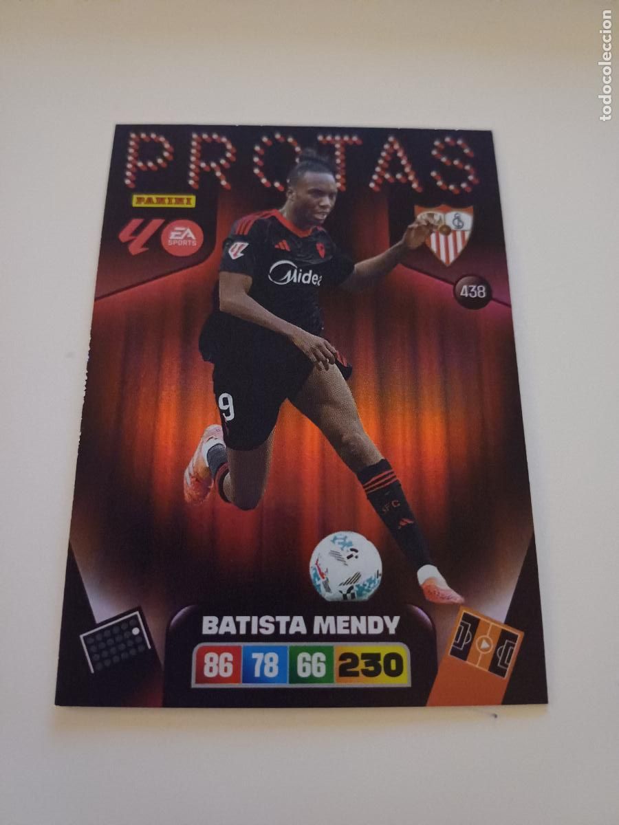 Cartes &agrave; collectionner de Football: 438 - Batista Mendy (Sevilla Fc)
