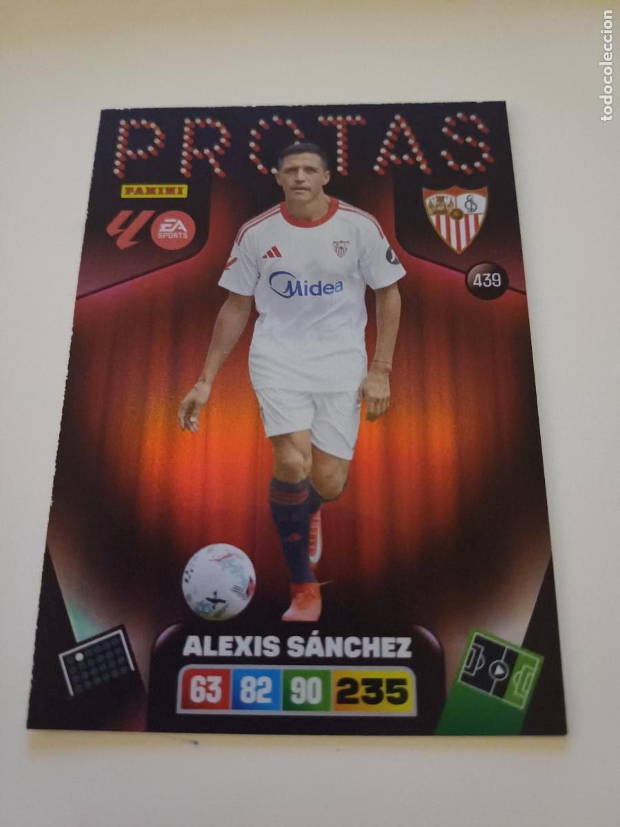 Cartes &agrave; collectionner de Football: 439 - Alexis S&aacute;nchez (Sevilla Fc)