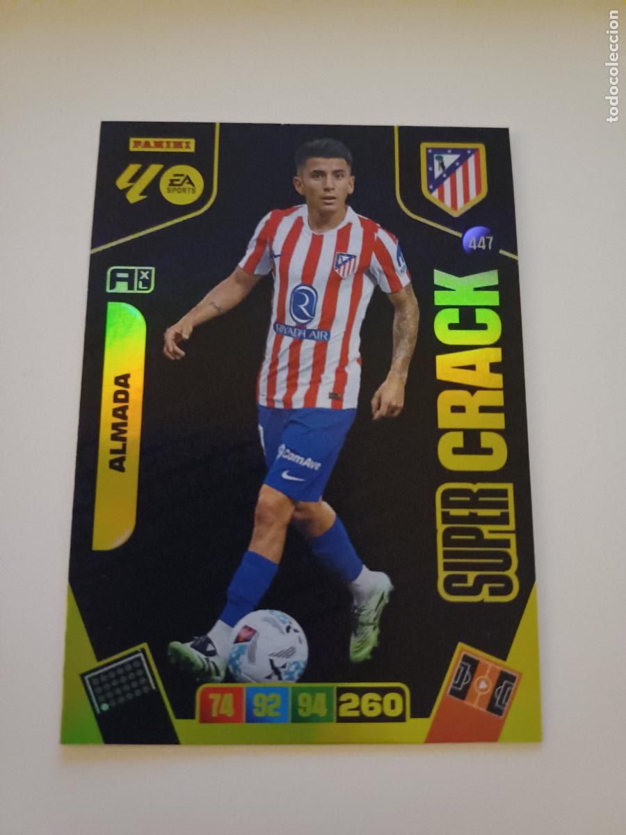 Cartes &agrave; collectionner de Football: 447 - Almada (Atl&eacute;tico De Madrid)
