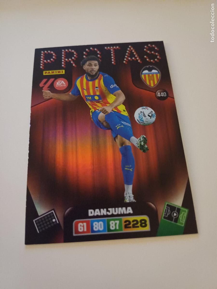 Cartes &agrave; collectionner de Football: 440 - Danjuma (Valencia Cf)